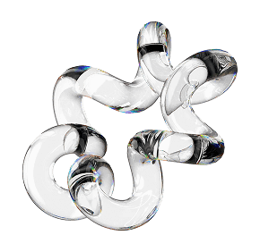 3D Glass Loop Element